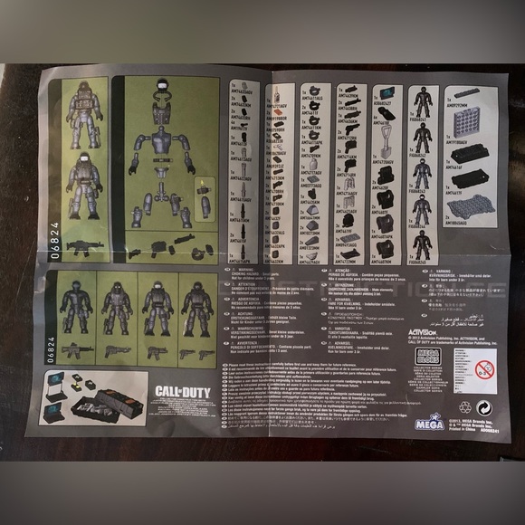 Mega Bloks, Call of Duty, Seal Team, 06824, Opened Box, Majority Pieces Included - Picture 12 of 14